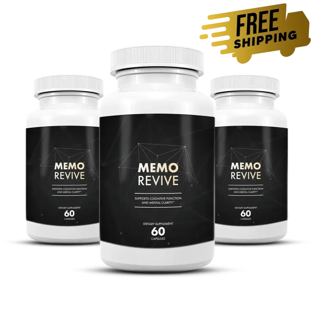 Memo Revive Brain Health, Memory Support, Mental Clarity, Cognitive Performance & Focus Formula